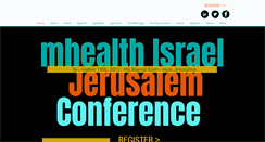 Desktop Screenshot of mhealthisrael.com