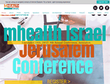 Tablet Screenshot of mhealthisrael.com